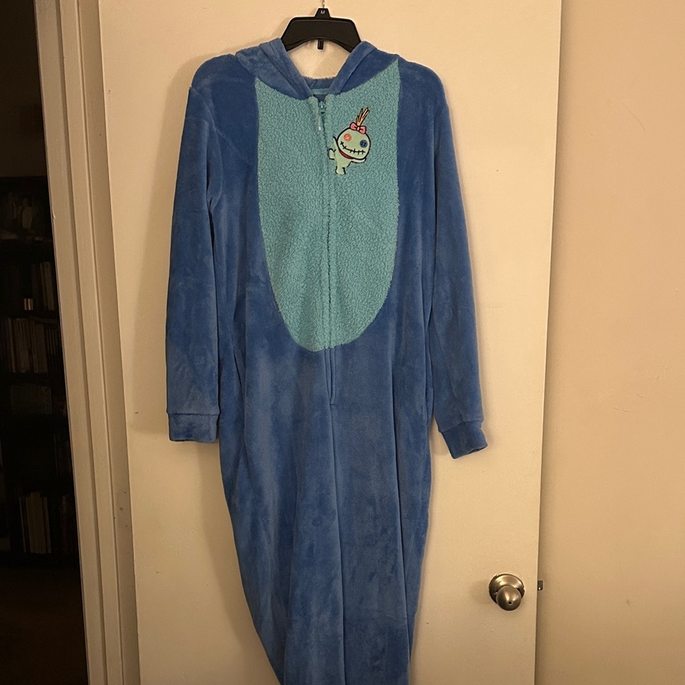 Stitch Hooded Onesie Pajamas